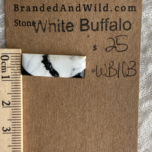 White Buffalo Cabochon - WB103