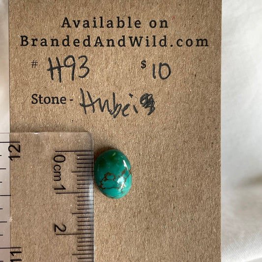 Hubei Turquoise Cabochon - H93 0767E39A-9586-4413-8A78-8CFDA11C42B8 Brandedandwild.com