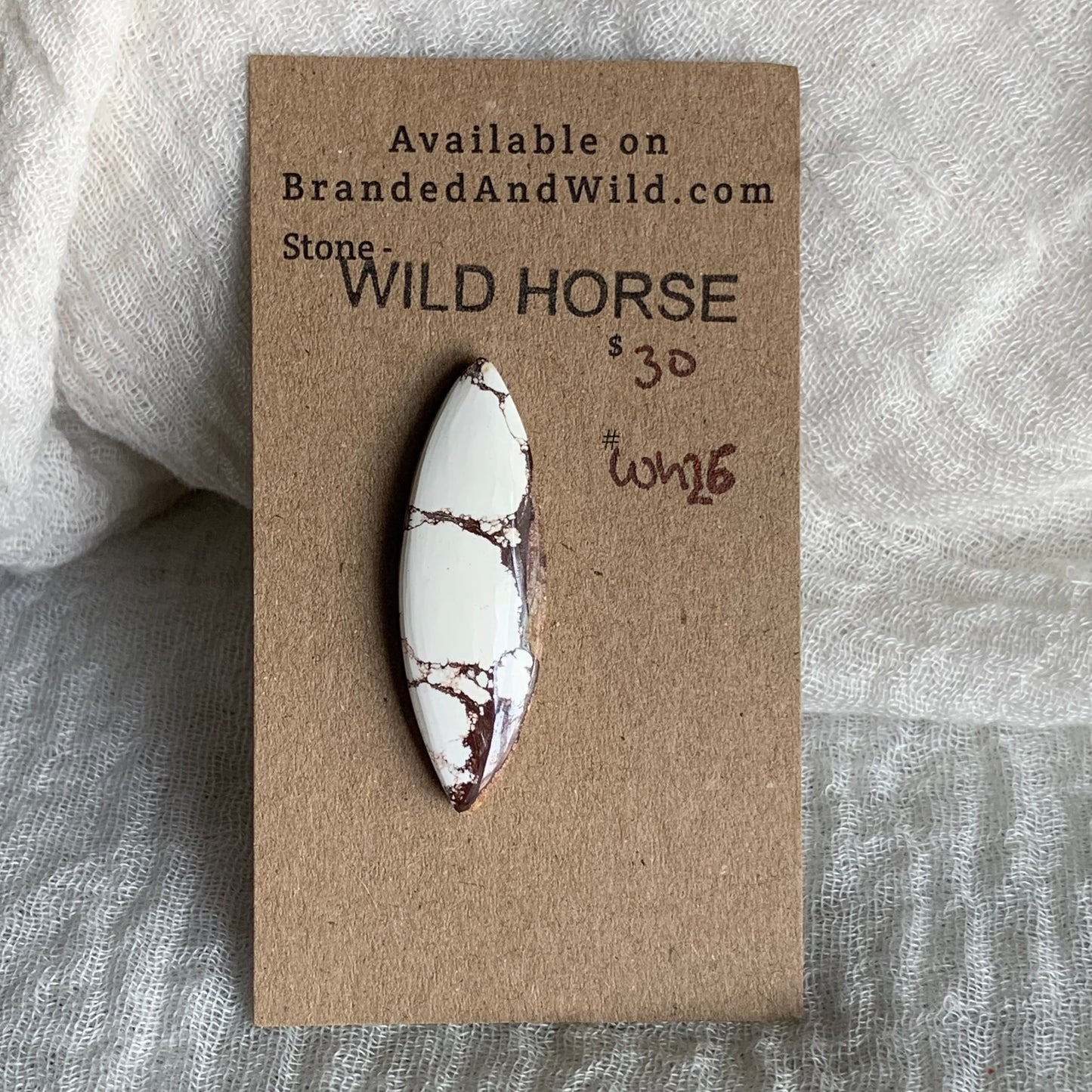 Wild Horse Cabochon - WH26