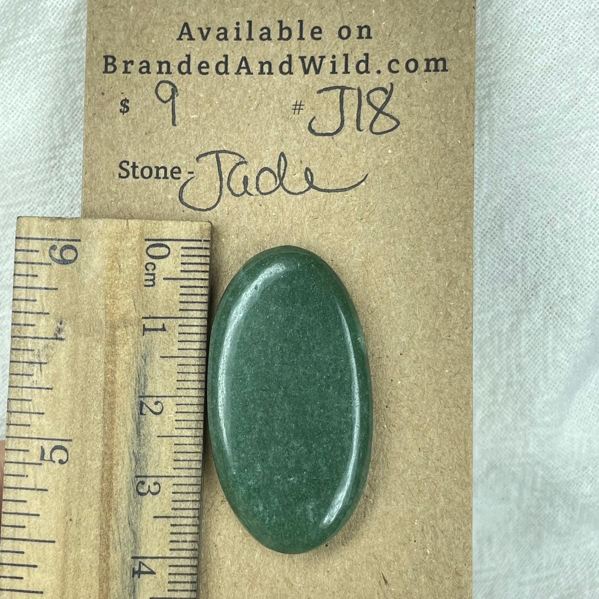 Jade Cabochon - J18 0785A217-6334-4FE8-BC68-3F16773E6E6A Brandedandwild.com