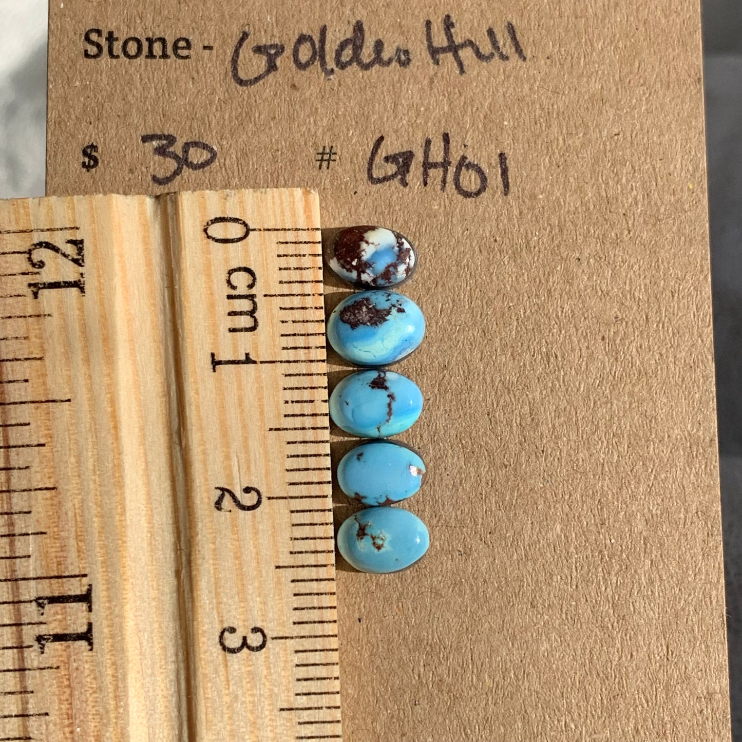 Golden Hill Turquoise Cabochon - GH01