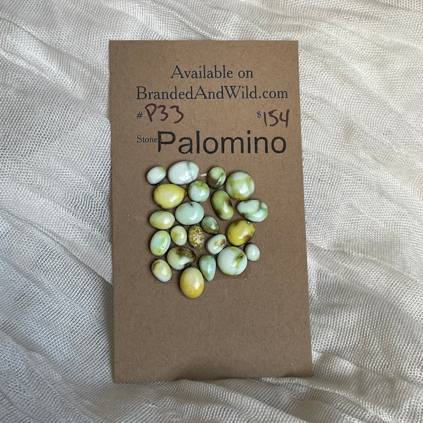 Palomino Cabochon - P33 0792EDA8-9620-4168-83E2-0902F95EA51C Brandedandwild.com