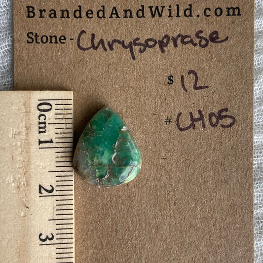 Chrysoprase Cabochon - Ch05