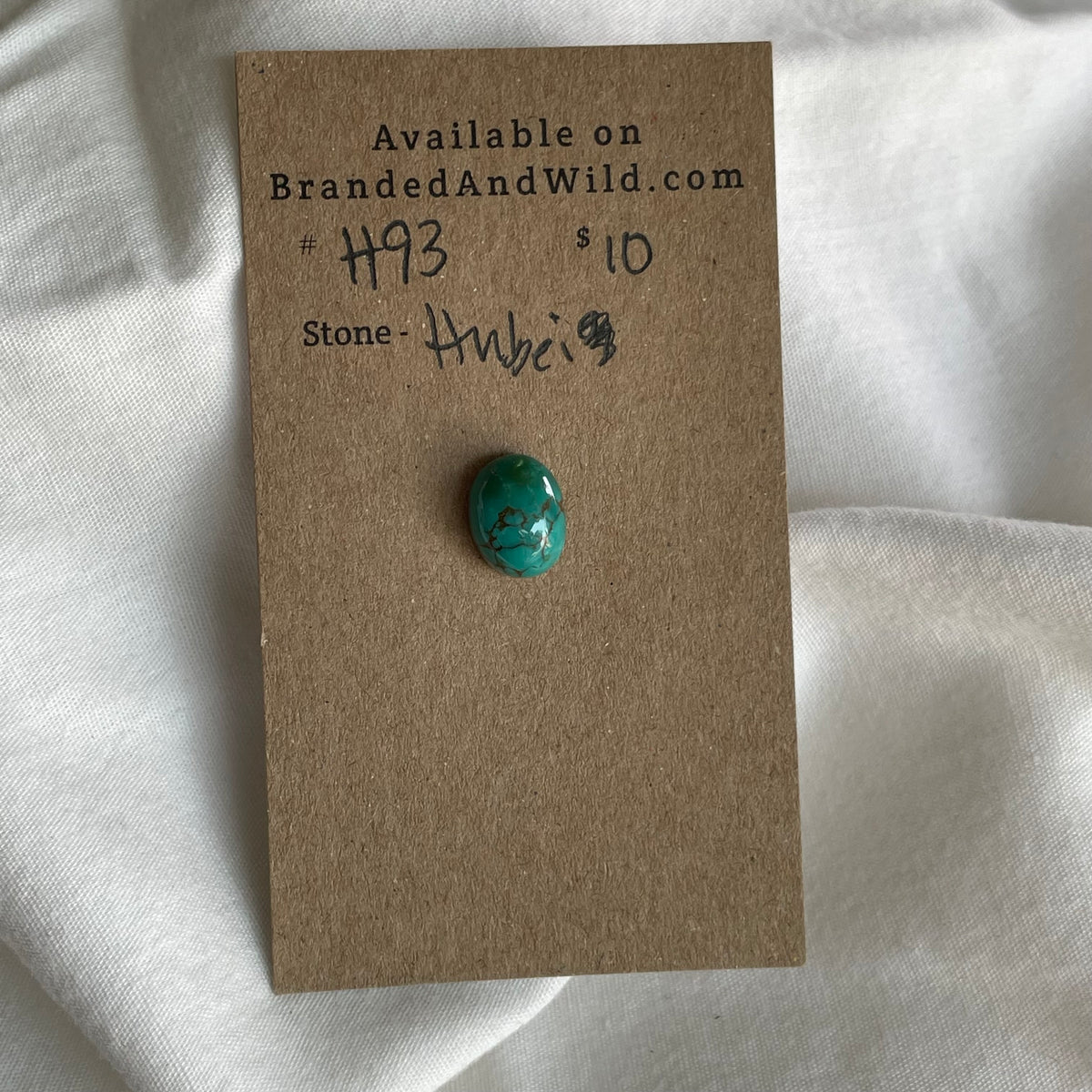 Hubei Turquoise Cabochon - H93 07C0DC4B-2855-4F05-AF1E-556CCFBA5412 Brandedandwild.com