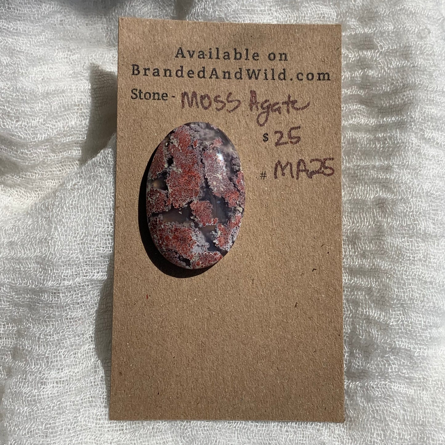 Moss Agate Cabochon- MA25