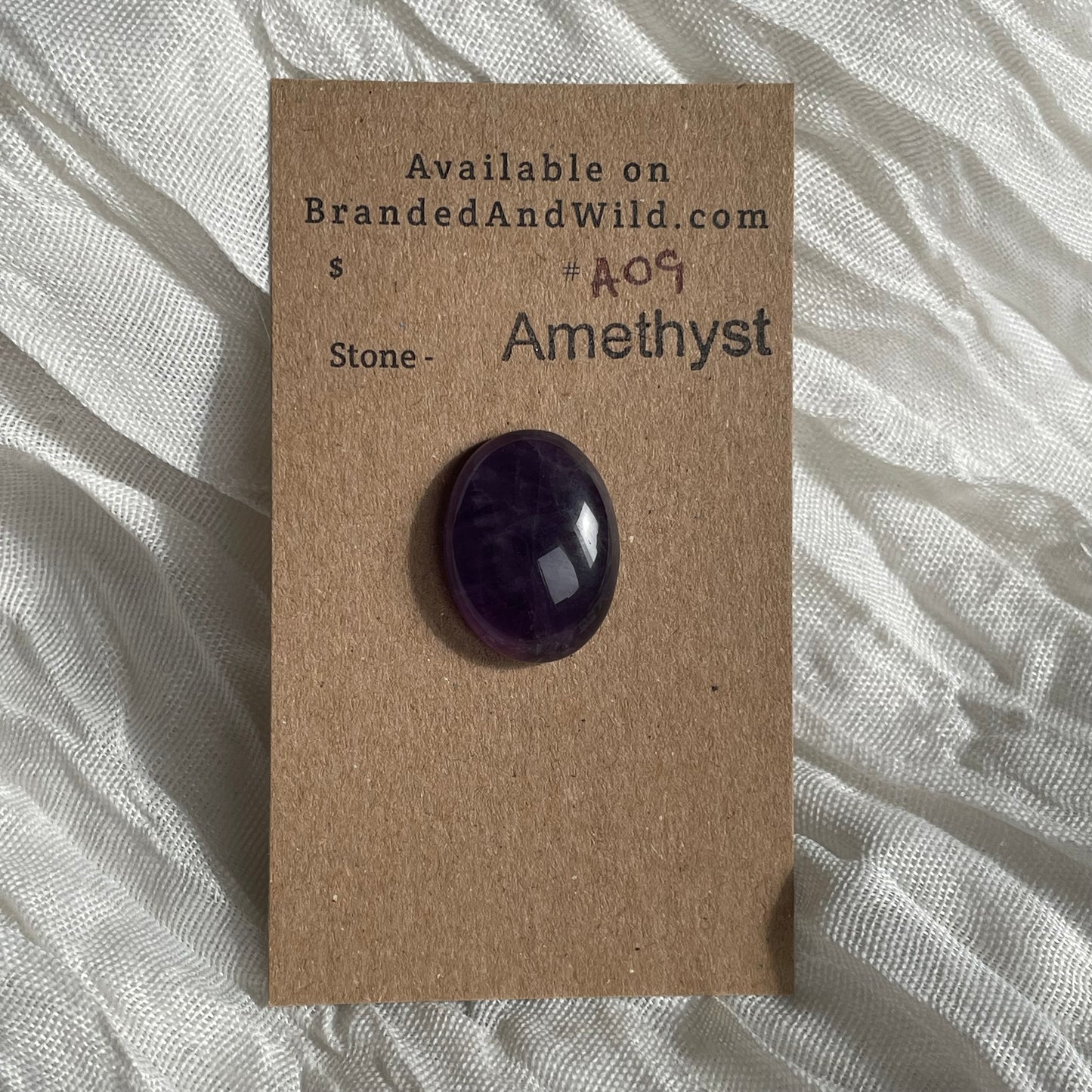 Amethyst Cabochon - A09 080B3021-5599-4E65-84D1-F256EDB095AC Brandedandwild.com