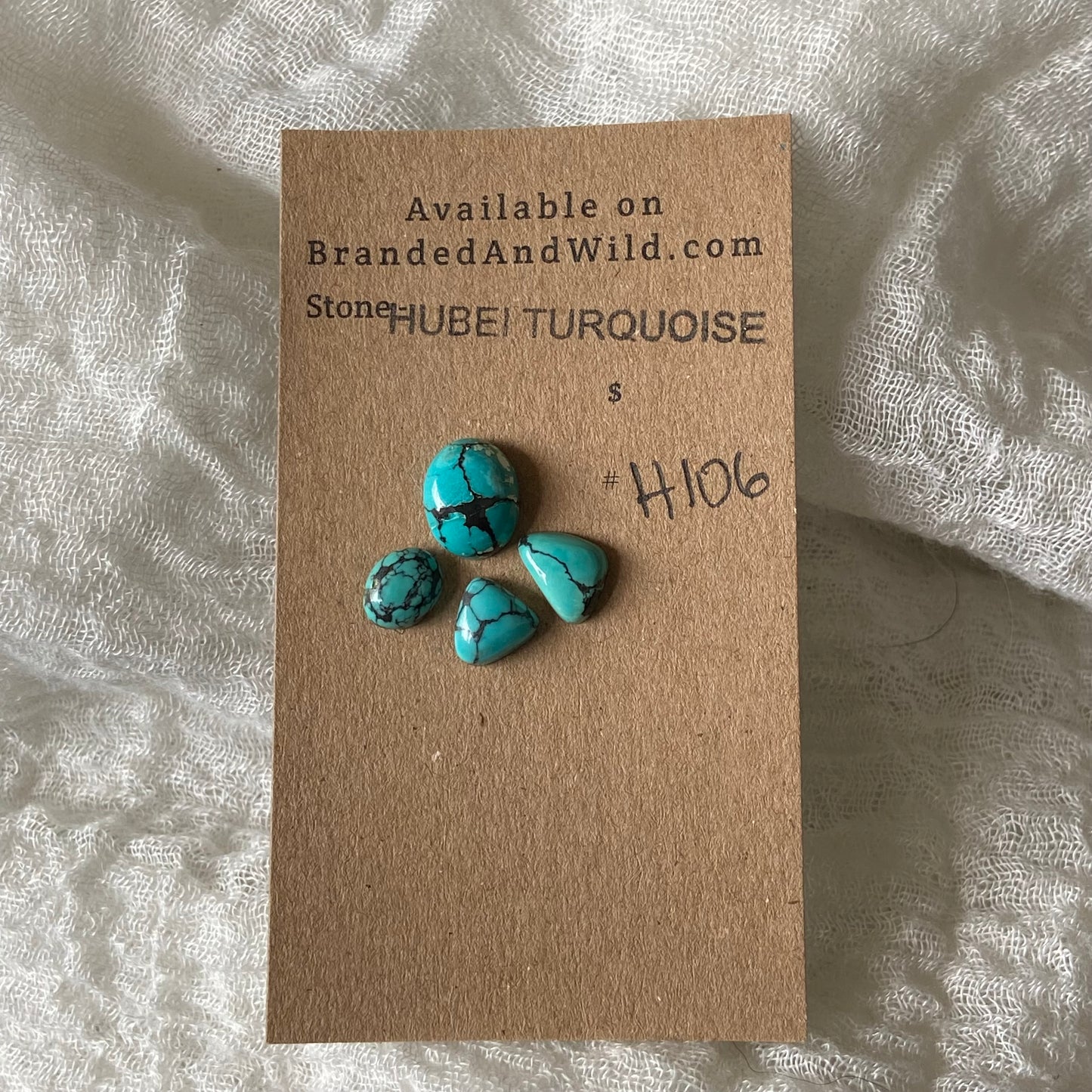 Hubei Turquoise Cabochon - H106