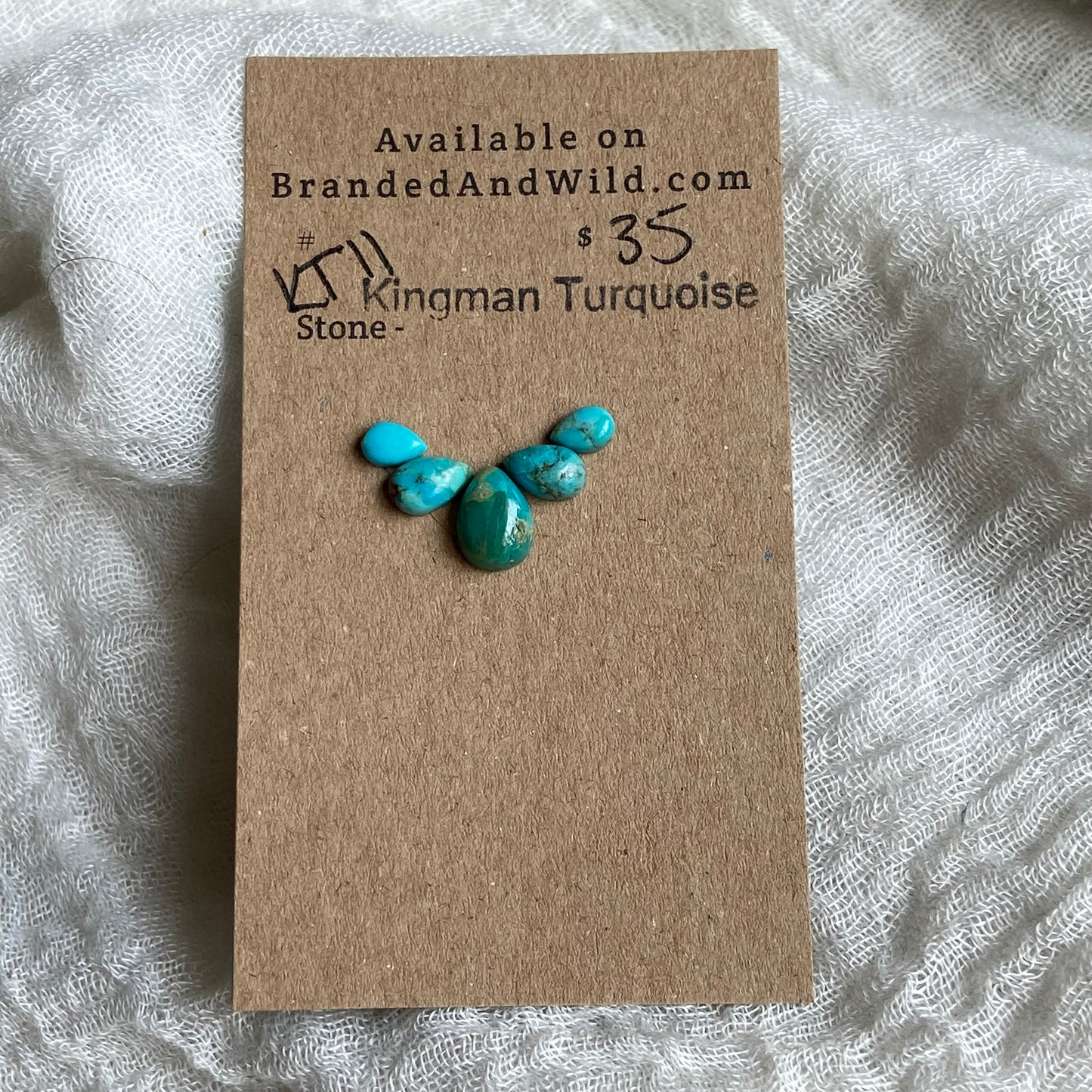 Kingman Turquoise Cabochon - KT11