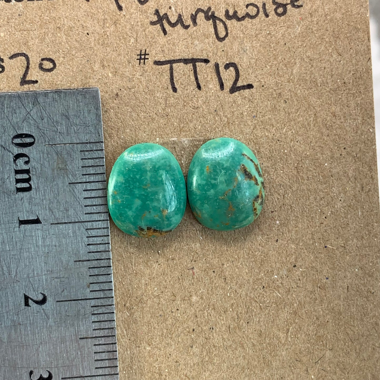 Tyrone Turquoise Cabochon - TT12