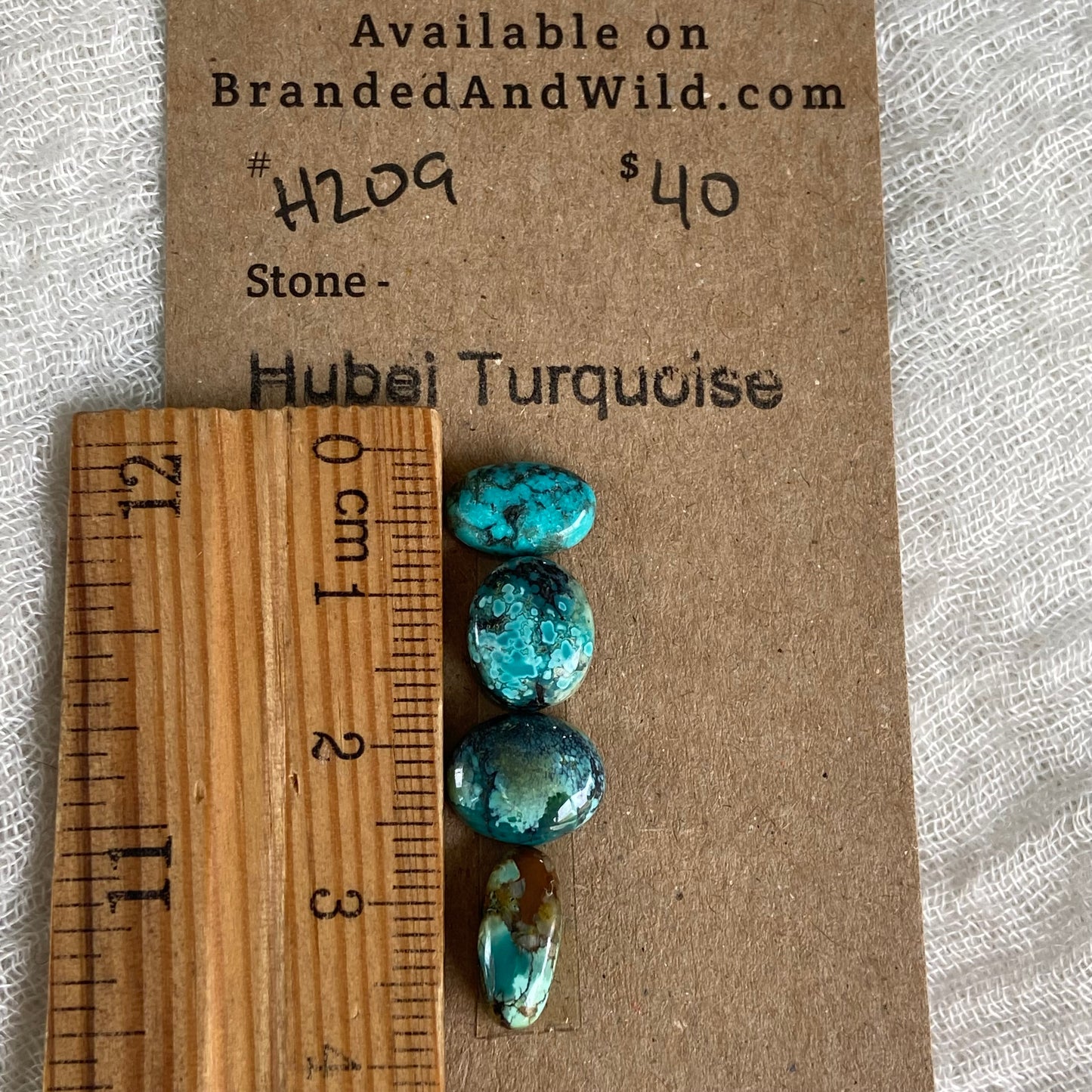 Hubei Turquoise Cabochon - H209