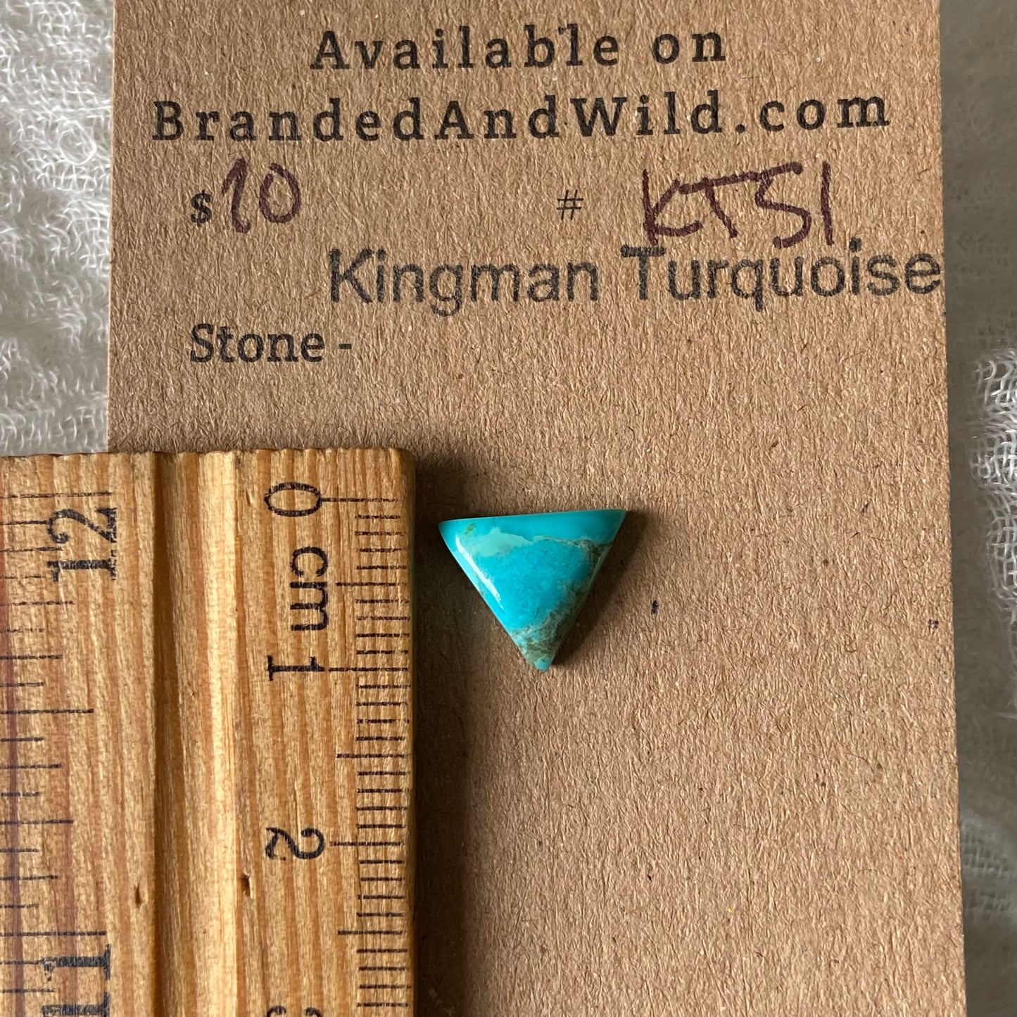 Kingman Turquoise Cabochon - KT51
