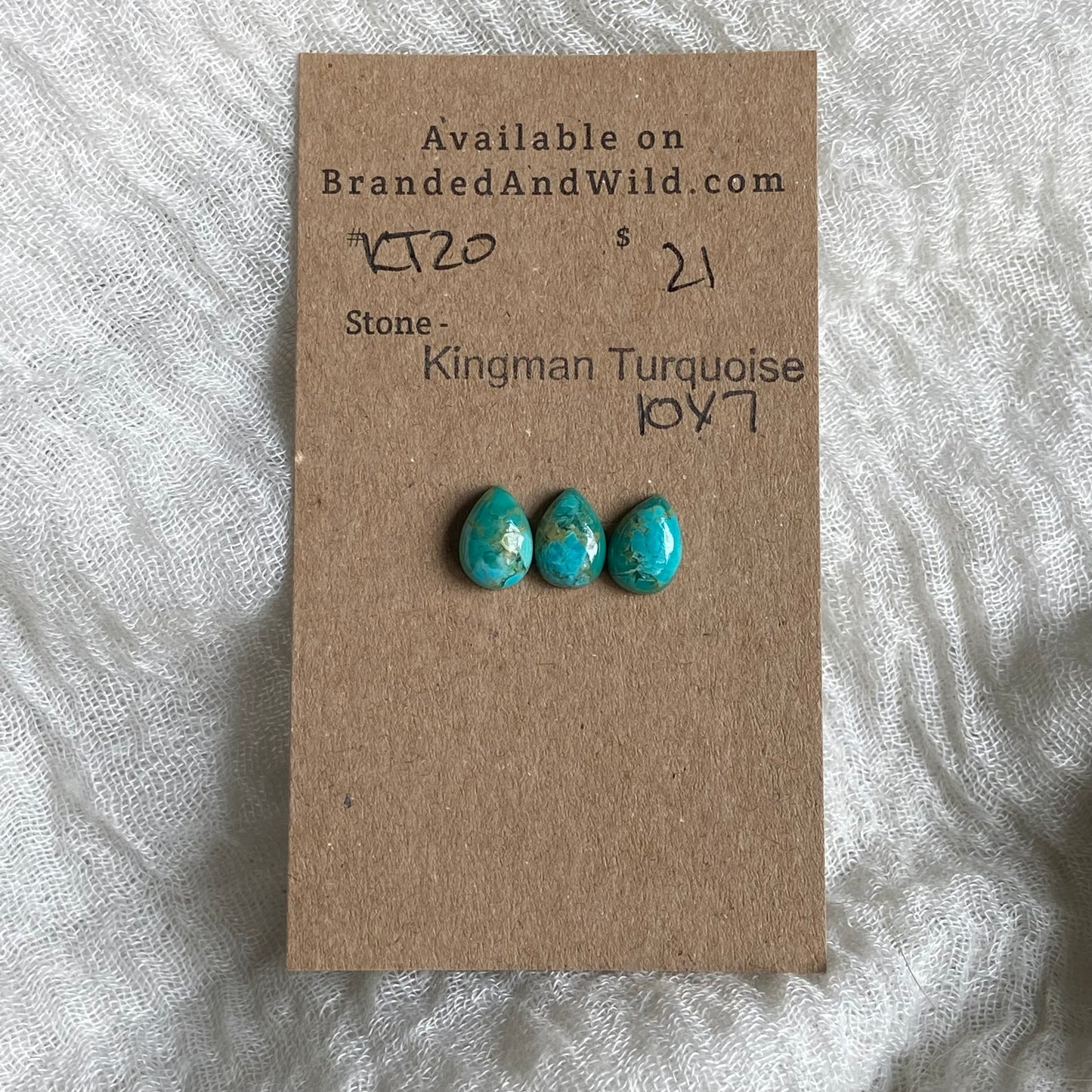 Kingman Turquoise Cabochon - KT20