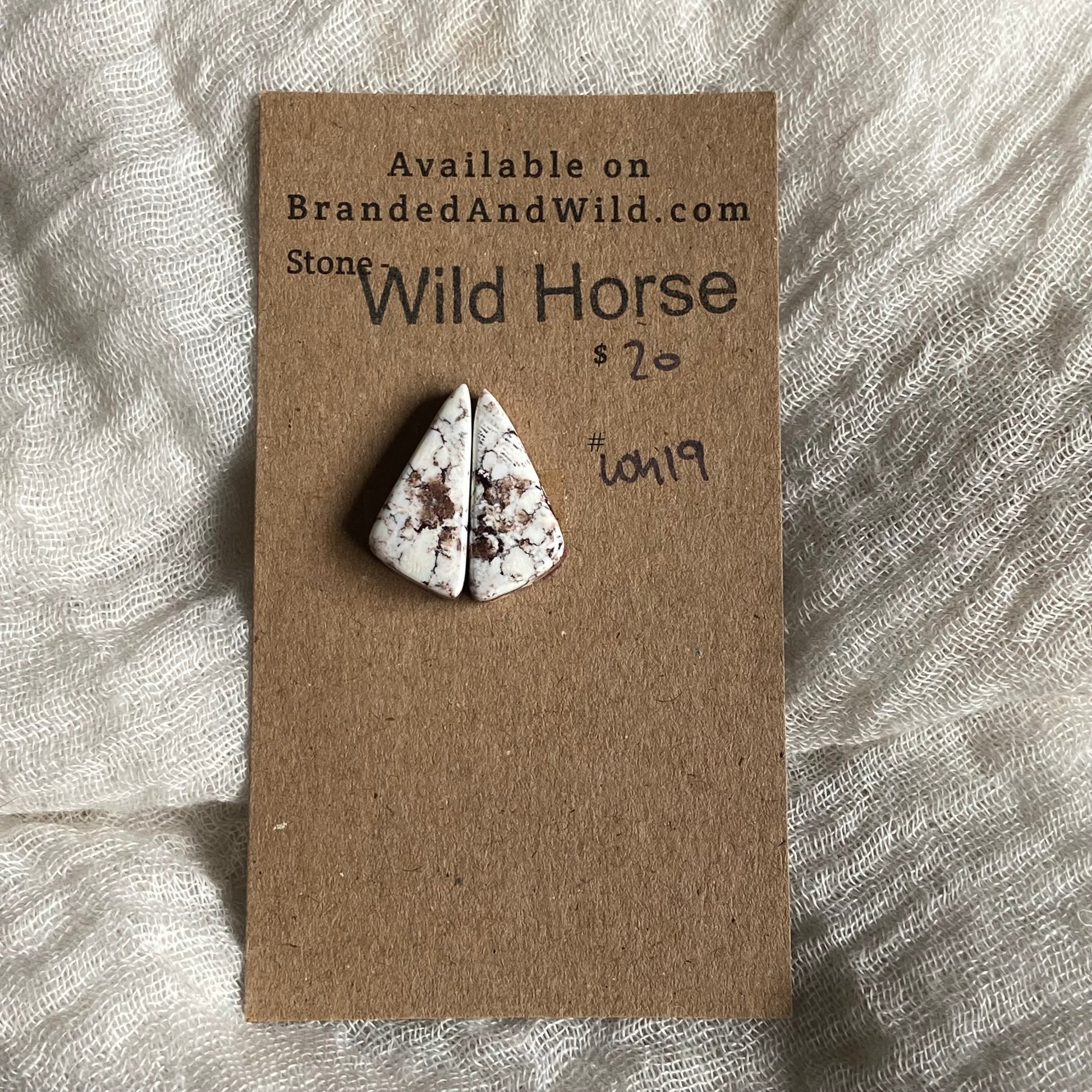 Wild Horse Cabochon - WH19 0885E063-963C-463B-9957-2562BA00825F Brandedandwild.com