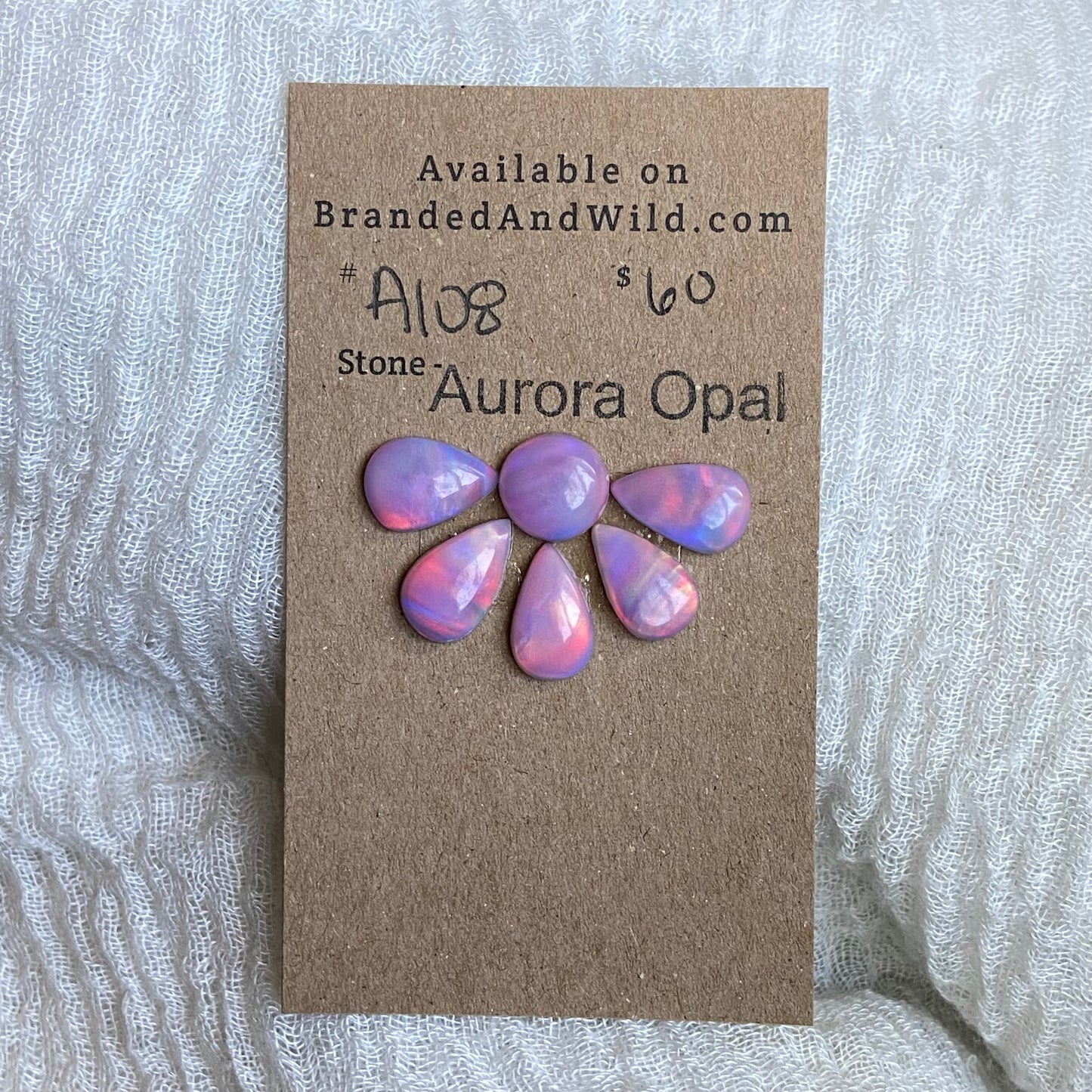 Aurora Opal Cabochon - A108