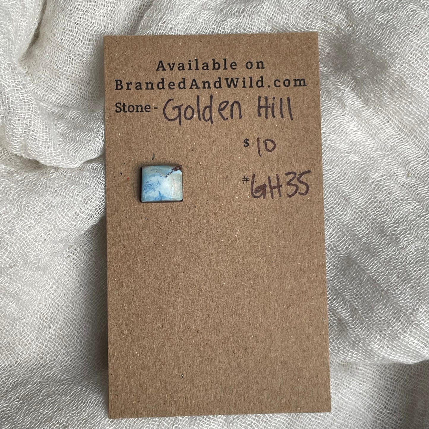 Golden Hill Turquoise Cabochon - GH35