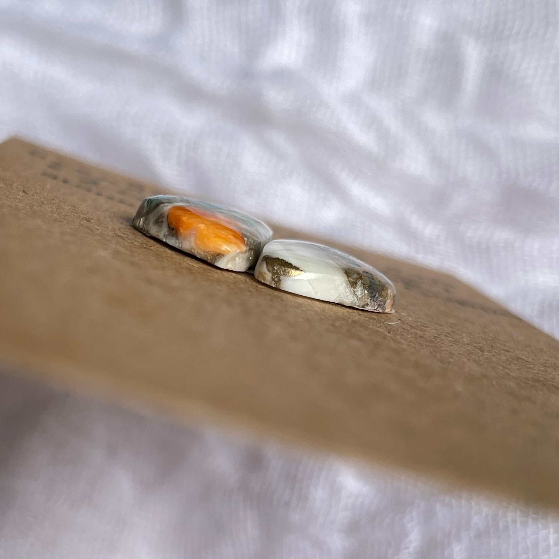 Turquoise, Oyster Shell, Copper Cabochon - TOC59 08C81B7F-6777-4264-B97E-D9958D9B41B9 Brandedandwild.com