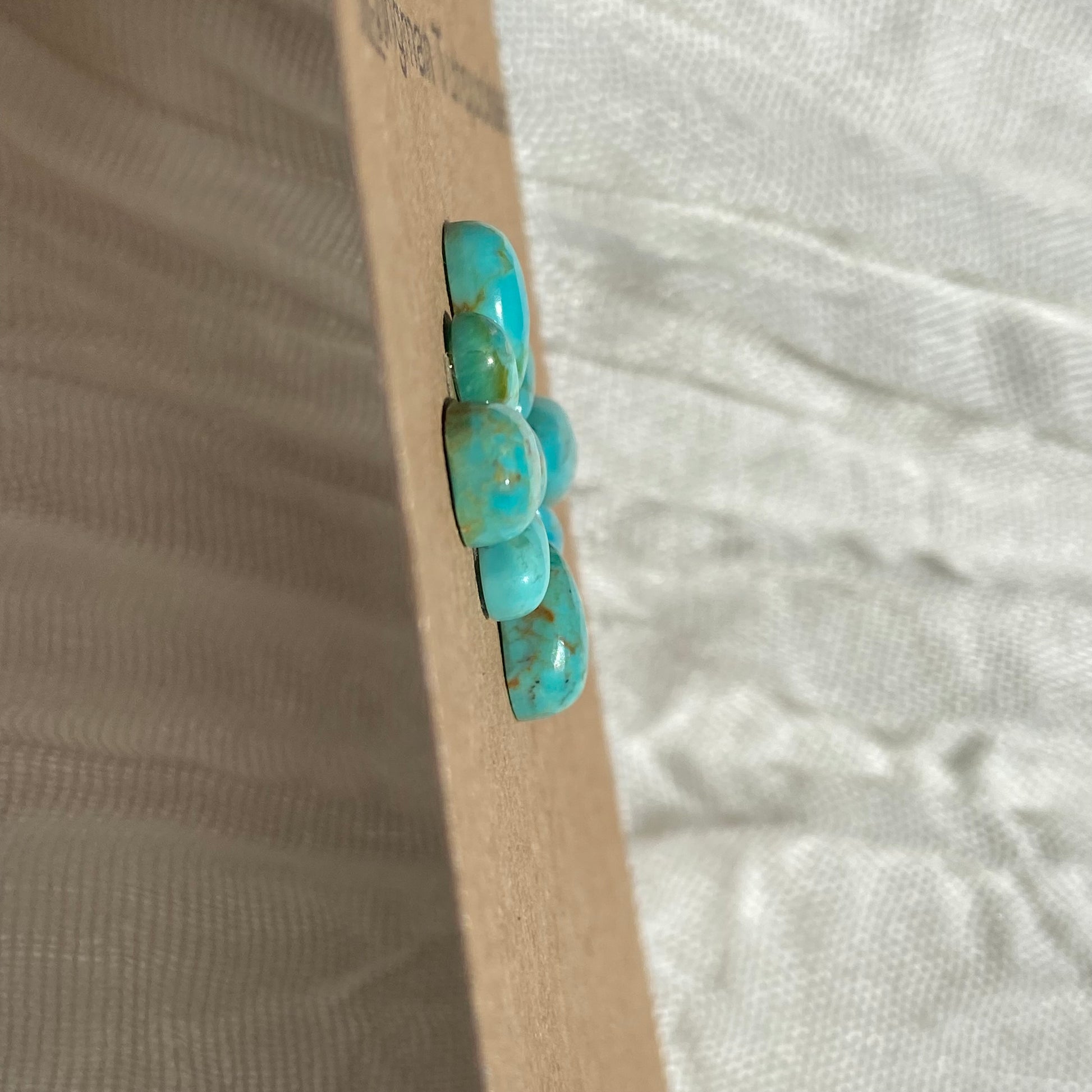 Kingman Turquoise Cabochon - KT02 08D6029A-4D26-45D5-BADF-826356C95FA9 Brandedandwild.com