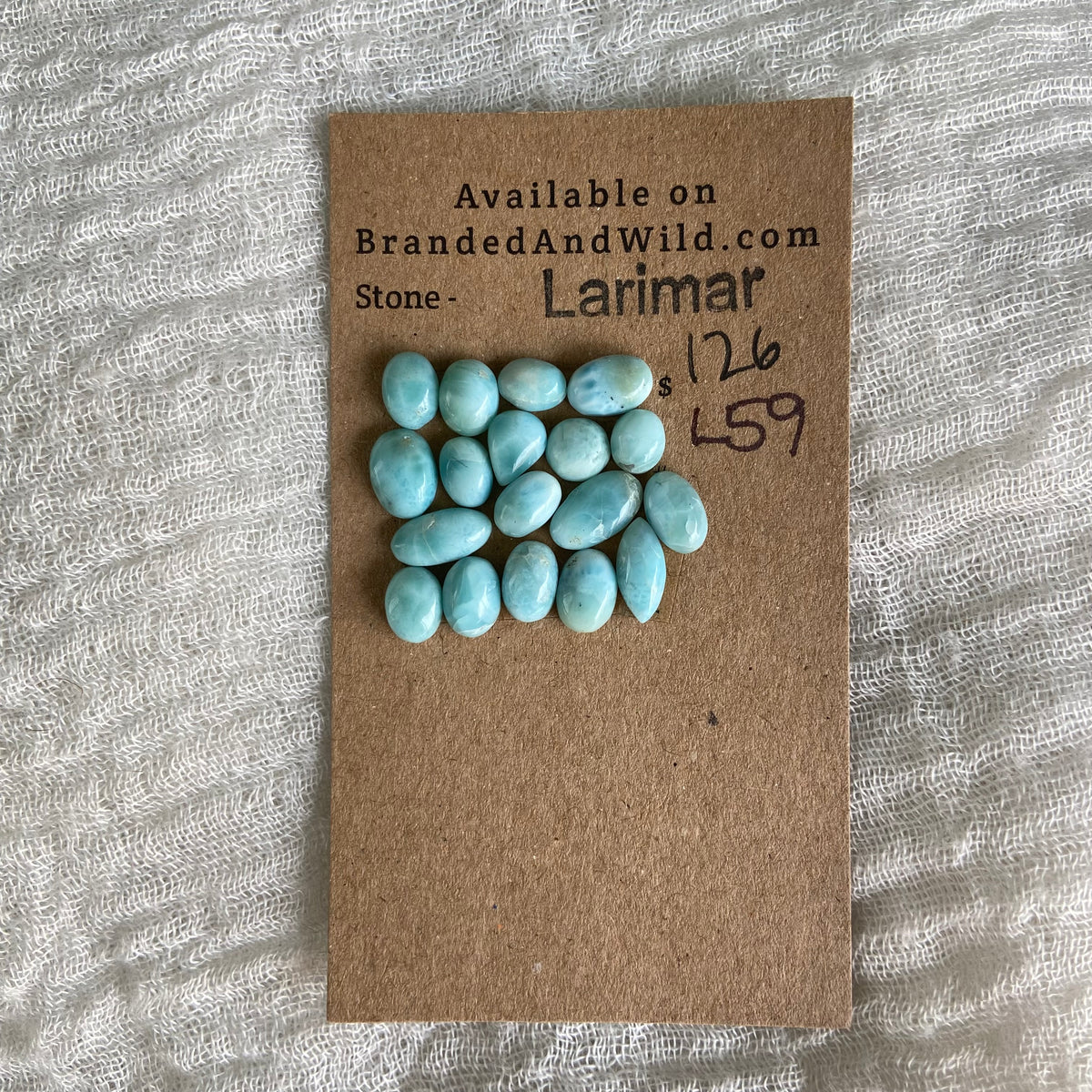 Larimar Cabochon - L59