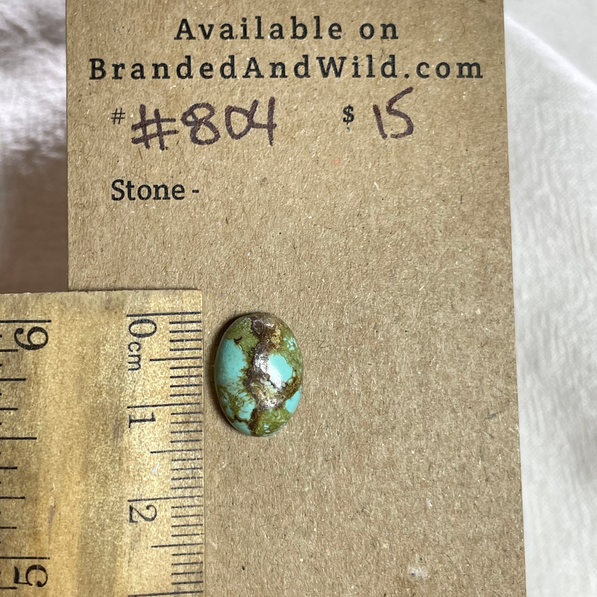 #8 Turquoise Cabochon - 804 091E4FD2-9668-416F-A2A6-020E1AB8783D Brandedandwild.com