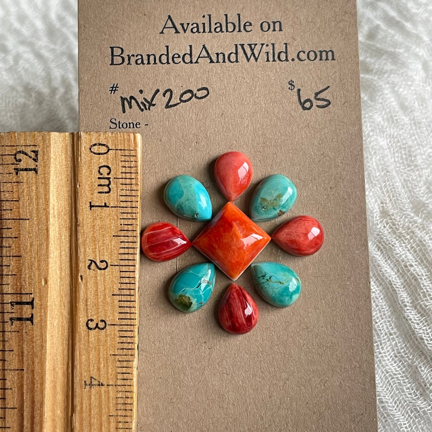 Kingman Mix Cabochon - MIX200 09284A46-8821-41F7-9C20-896F183946CA Brandedandwild.com