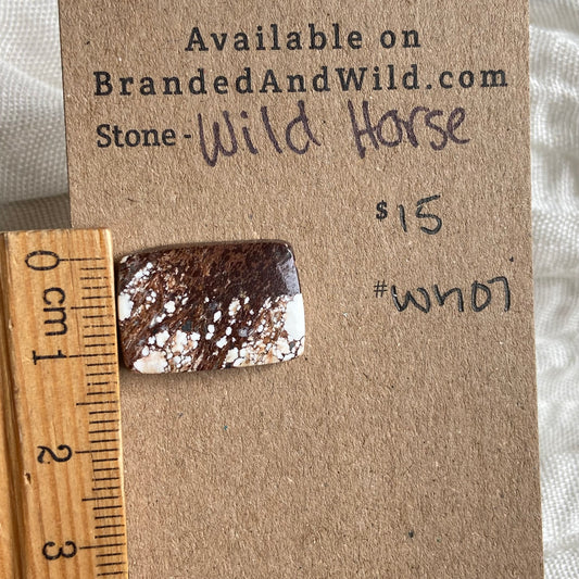 Wild Horse Cabochon - WH07 09DE0326-0003-47CE-9F0B-7E3A25AA5B90 Brandedandwild.com