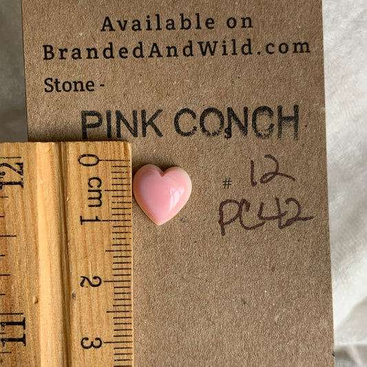 Pink Conch Cabochon - PC42
