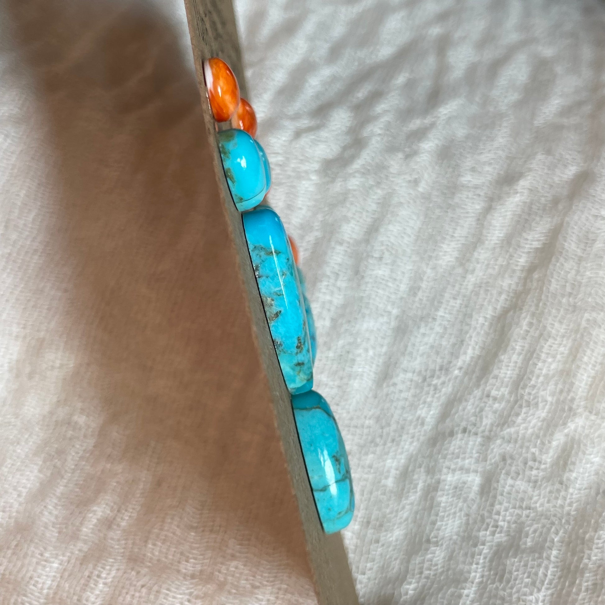 Turquoise / Oyster Shell Cabochon - MIX117 0A27496F-A851-4A09-92DF-8BF3E9A06A83 Brandedandwild.com