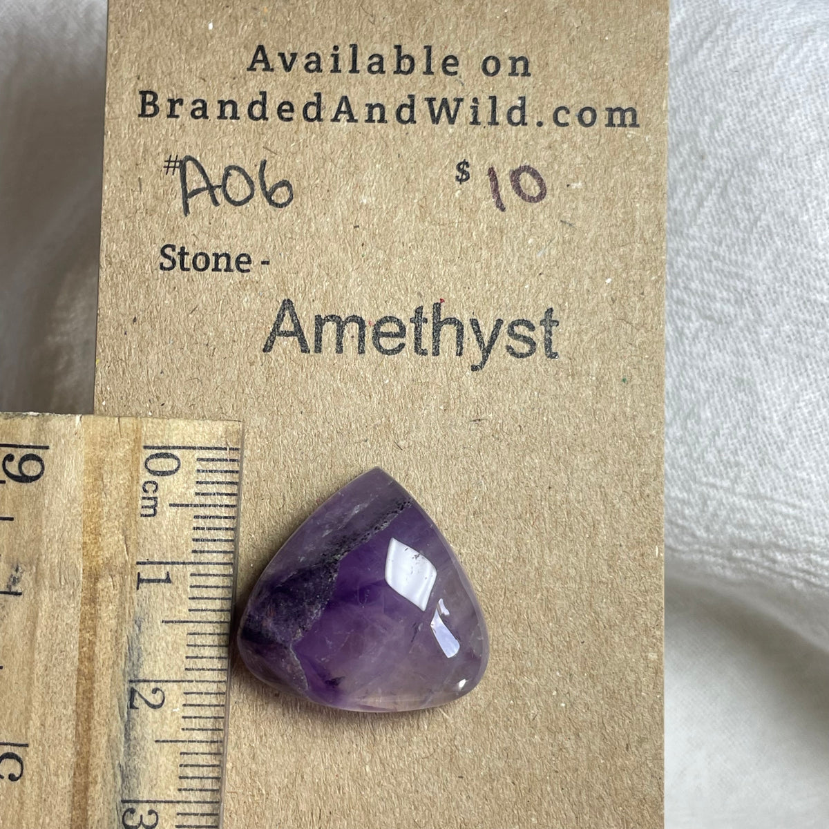 Amethyst Cabochon - A06 0A4DA183-3D2D-4A72-B6F2-BB279966EF17 Brandedandwild.com