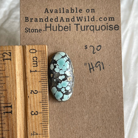 Hubei Turquoise Cabochon - H91 0A4EF716-15D1-483B-8479-51A1711E7CE3 Brandedandwild.com
