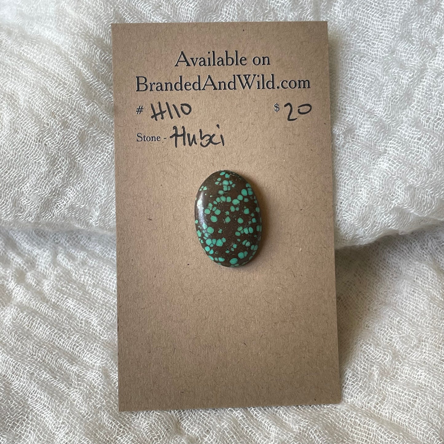 Hubei Turquoise Cabochon - H110 0A7A177D-092D-47D5-8059-16BCD9EC1F13 Brandedandwild.com
