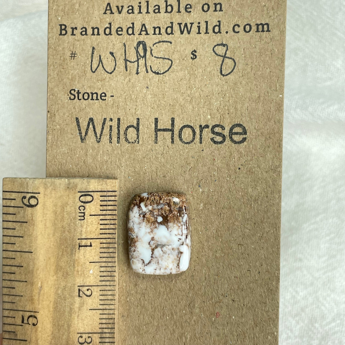 Wild Horse Cabochon - WH95 0A8CE32A-95D1-4037-9F6F-4F1F7862D35F Brandedandwild.com