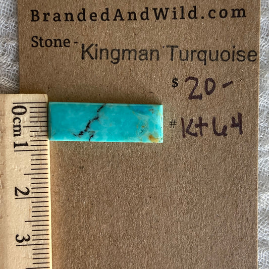Kingman Turquoise Cabochon - KT64