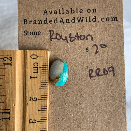 Royston Ribbon Turquoise Cabochon RR09