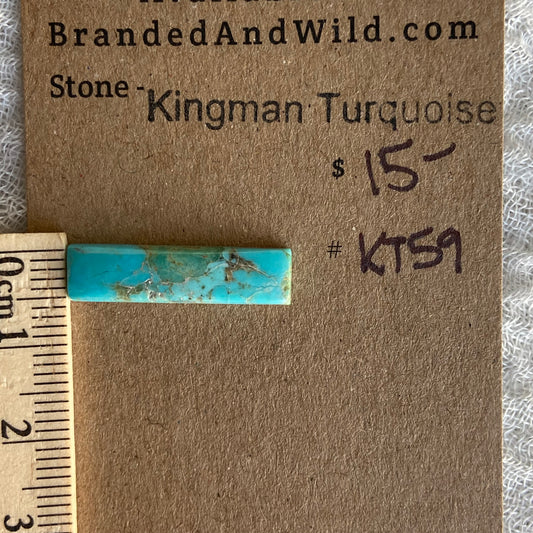 Kingman Turquoise Cabochon - KT59