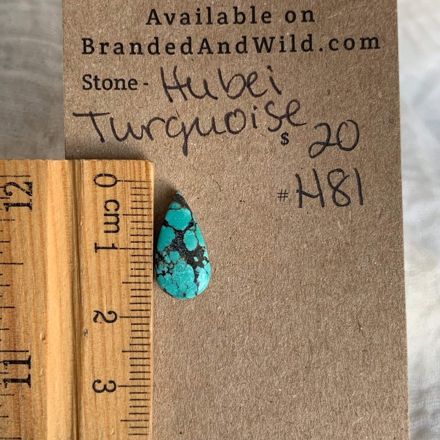 Hubei Turquoise Cabochon - H81