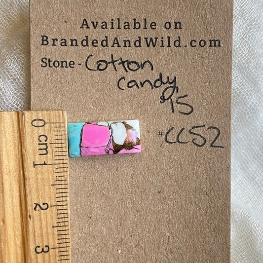 Cotton Candy Cabochon - CC52 0AE7794D-CF29-46F4-B9F4-0BA074E20A6D Brandedandwild.com