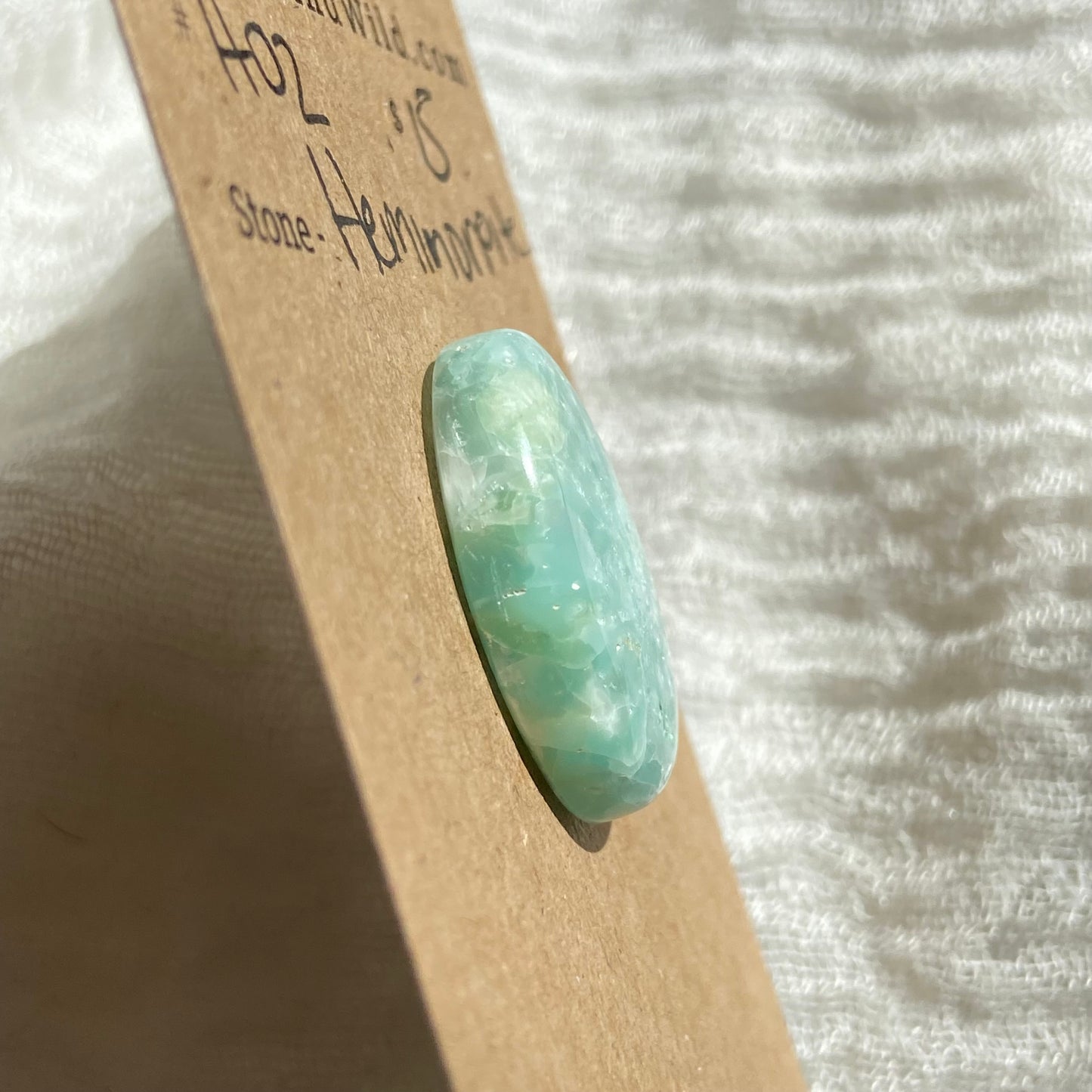Hemimorite Cabochon - H02