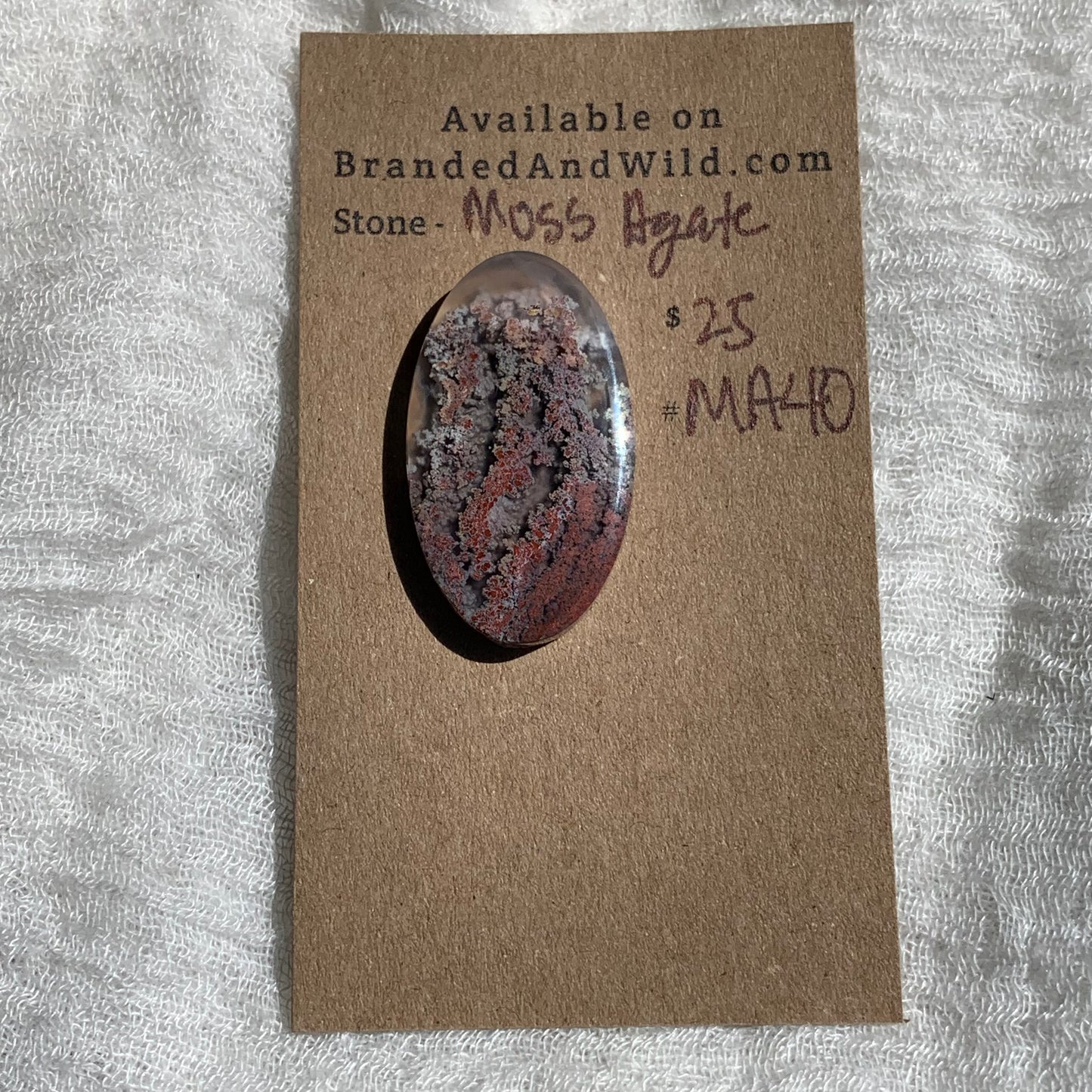 Moss Agate Cabochon- MA40