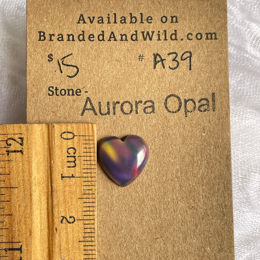 Aurora Opal Cabochon - A39 0B596211-E6CB-415C-B473-2E781FB55C17 Brandedandwild.com