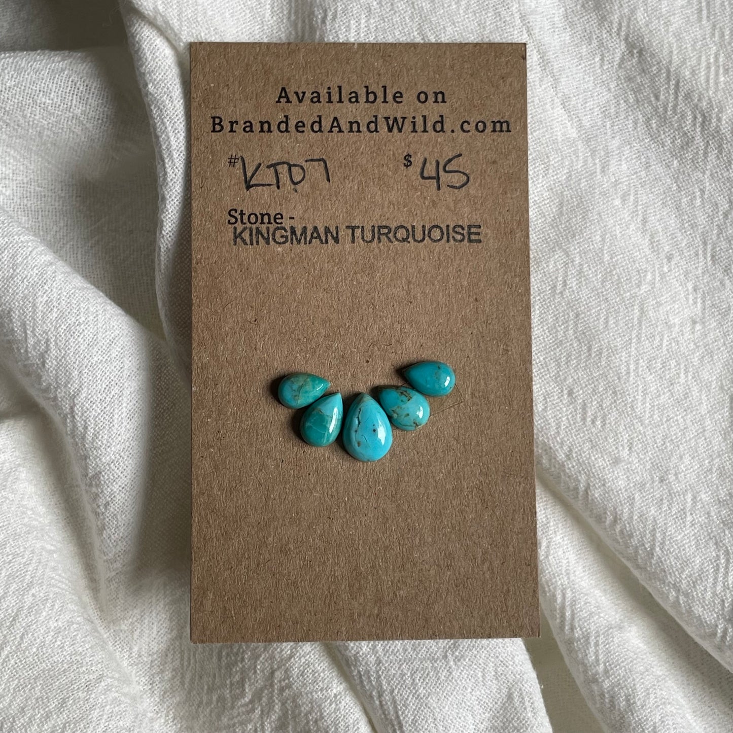 Kingman Turquoise Cabochon - KT07