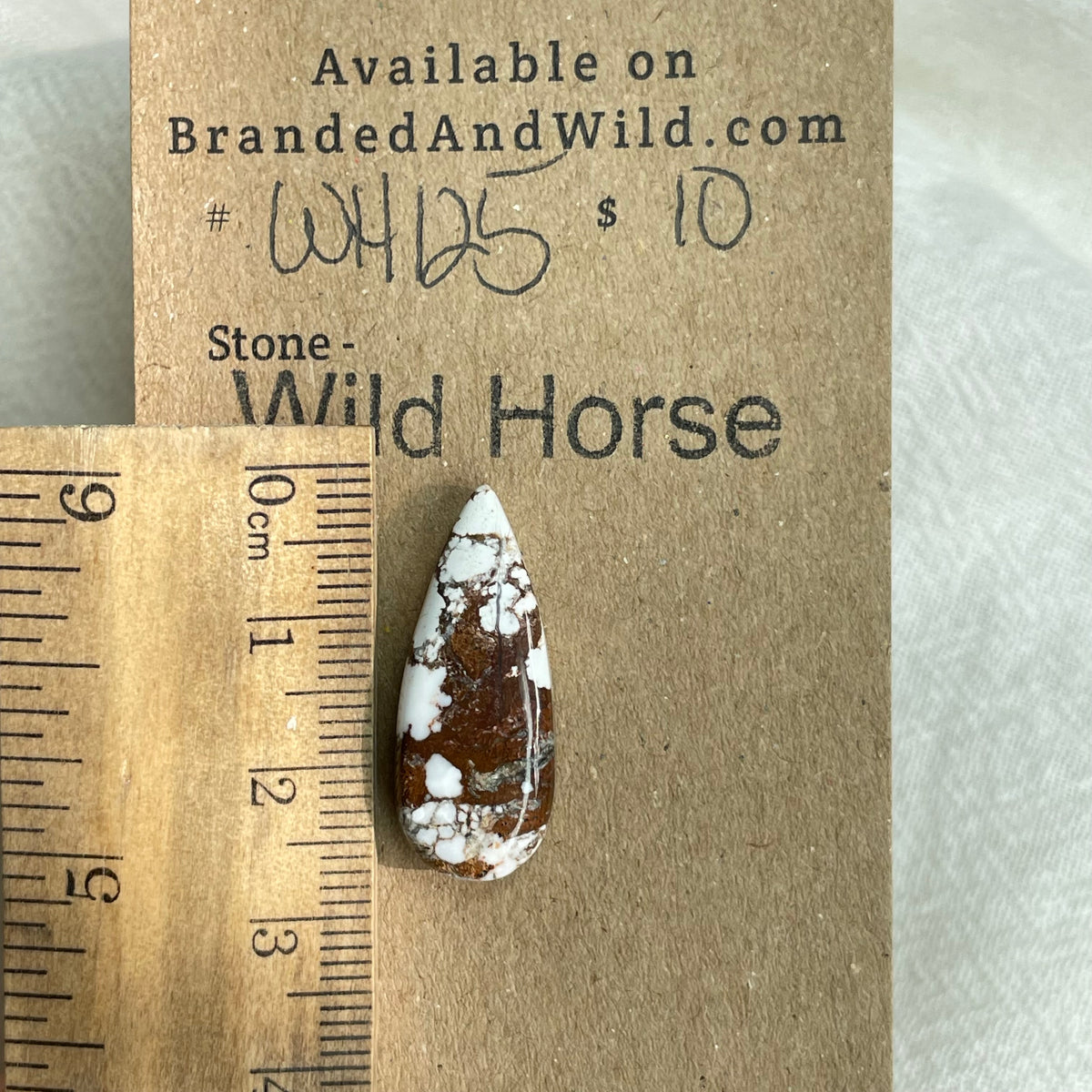 Wild Horse Cabochon - WH125 0B667330-3C31-45EC-B885-521A65ABDABA Brandedandwild.com