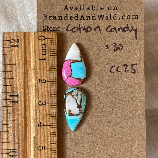 Cotton Candy Cabochon - CC25