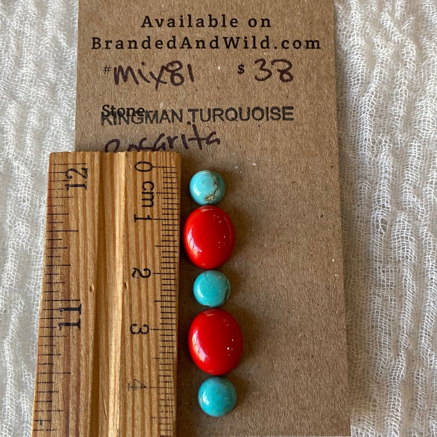 Rosarita / Kingman Cabochon - MIX81
