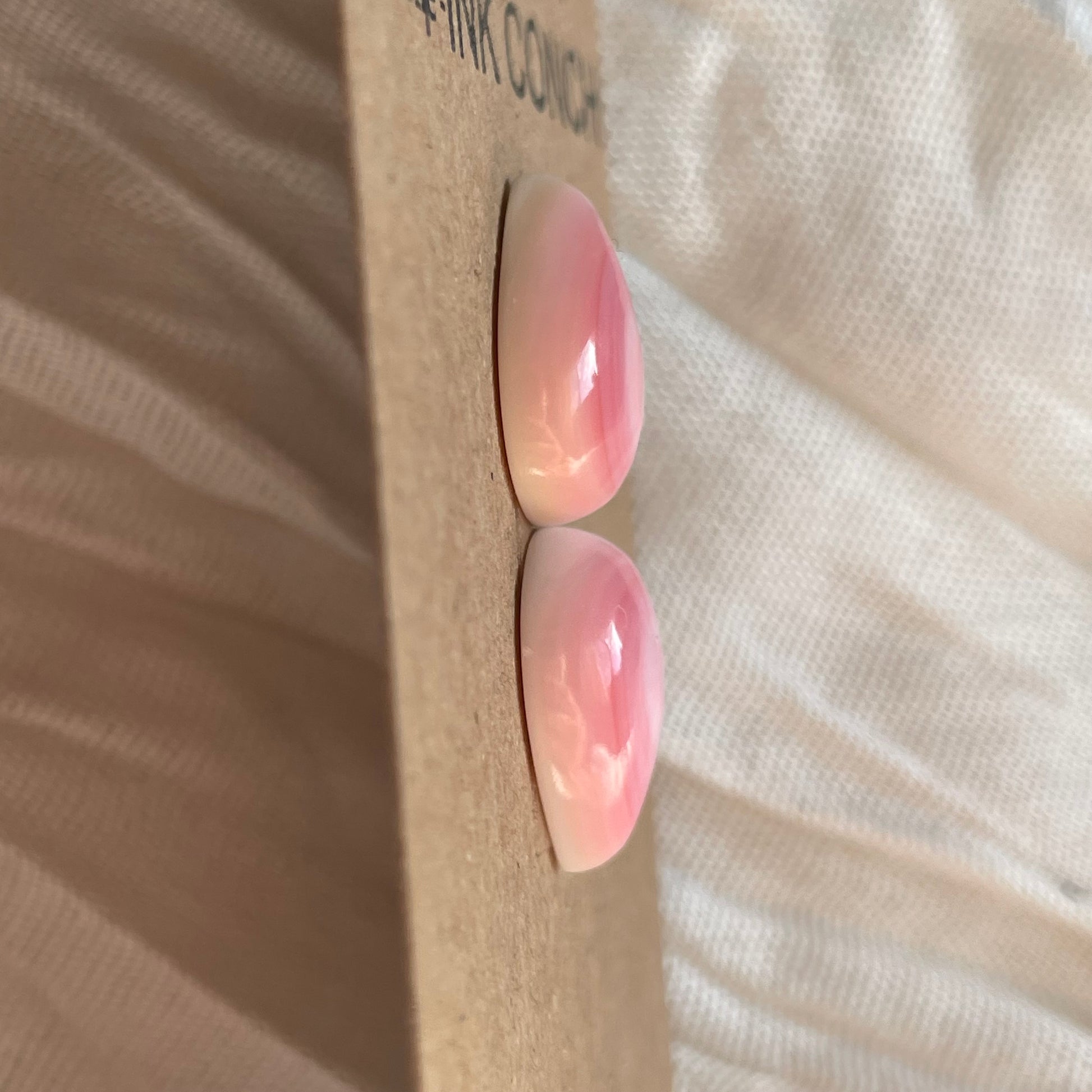 Pink Conch Cabochon - PC57 0BC18A55-F6D7-4163-95DD-17CA8E287B63 Brandedandwild.com