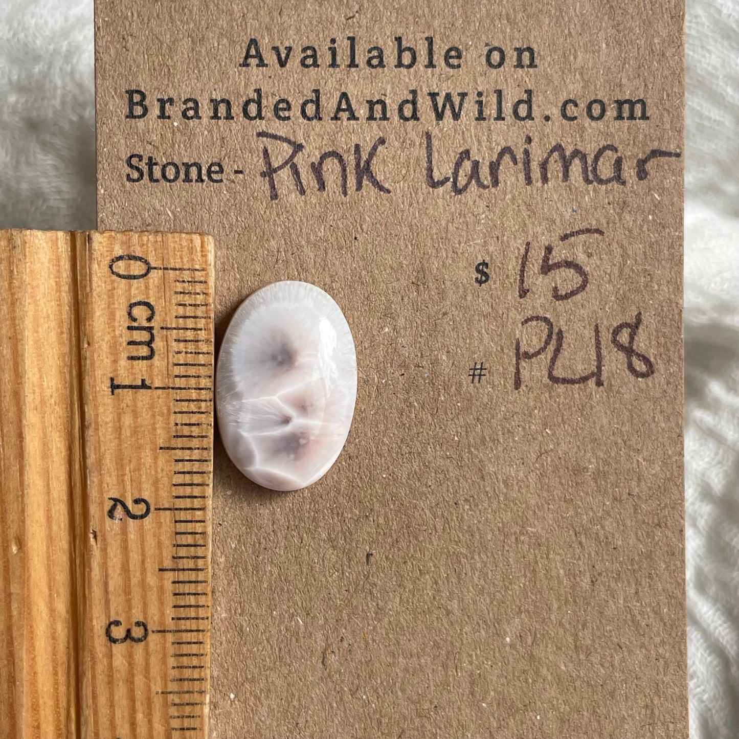 Pink Larimar Cabochon - PL18