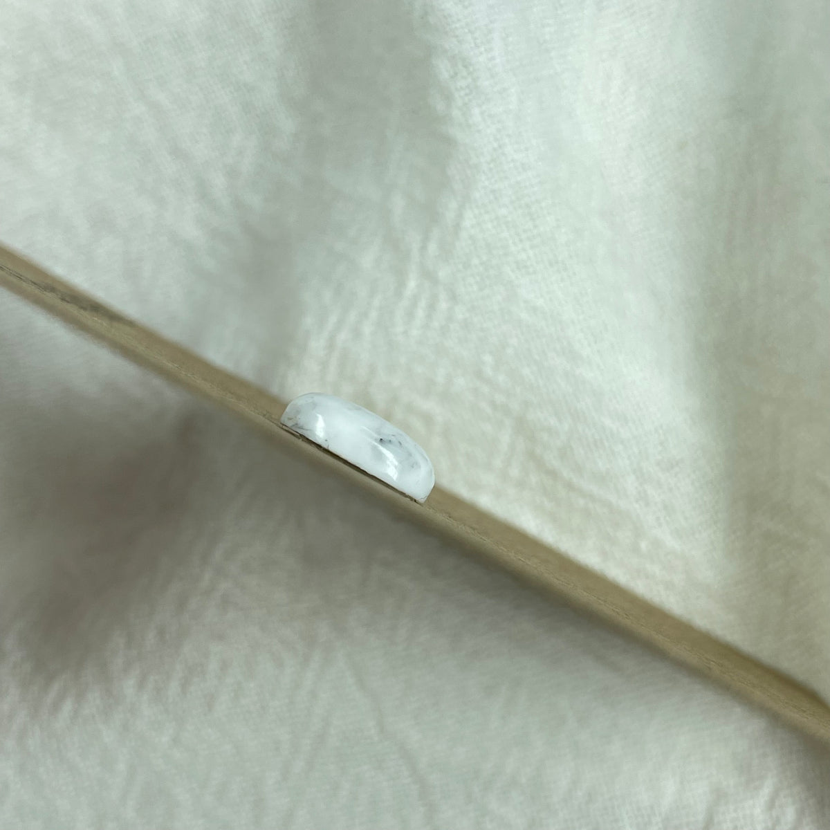 White Buffalo Cabochon - WB130 0BE78E5F-5673-4D3B-8143-CBE405854C5E Brandedandwild.com