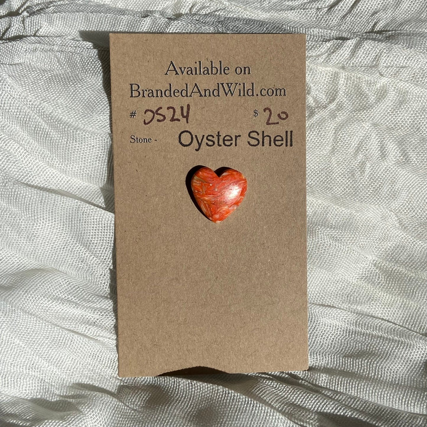 Oystershell Cabochon - OS24 0C0113D7-0940-4EC9-93AF-69B442A656A1 Brandedandwild.com