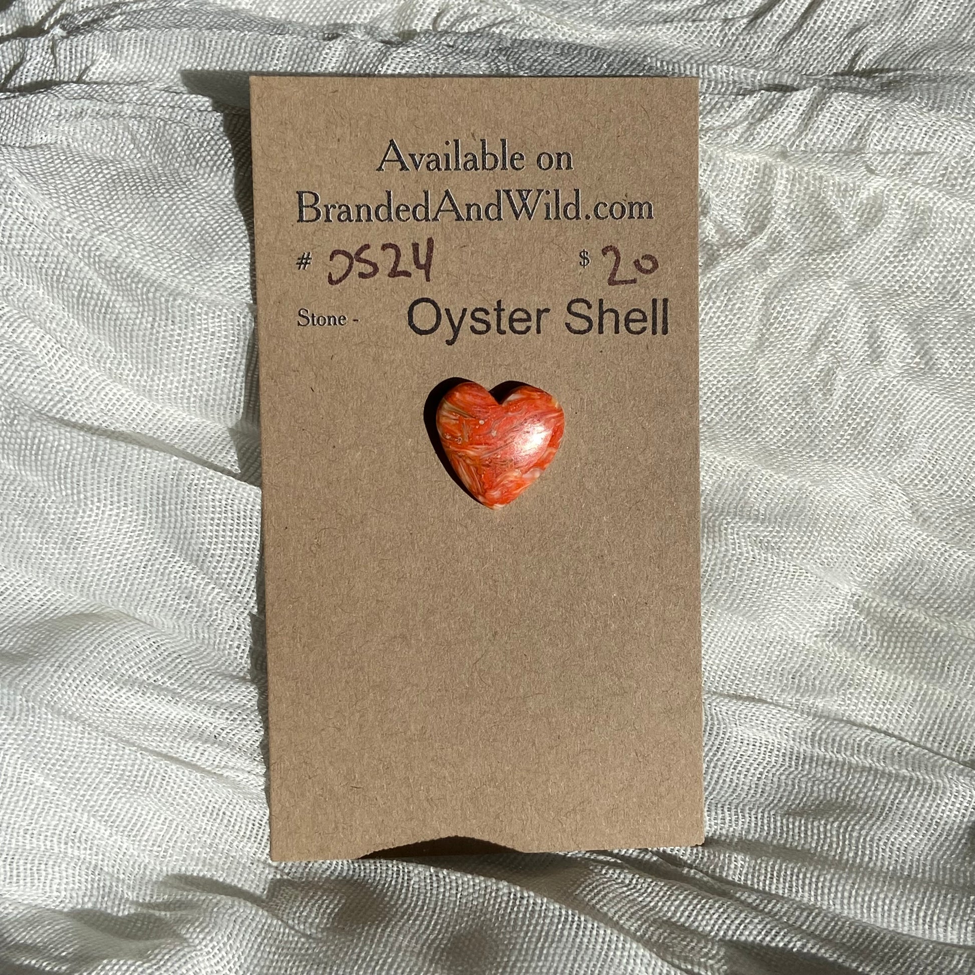 Oystershell Cabochon - OS24 0C0113D7-0940-4EC9-93AF-69B442A656A1 Brandedandwild.com