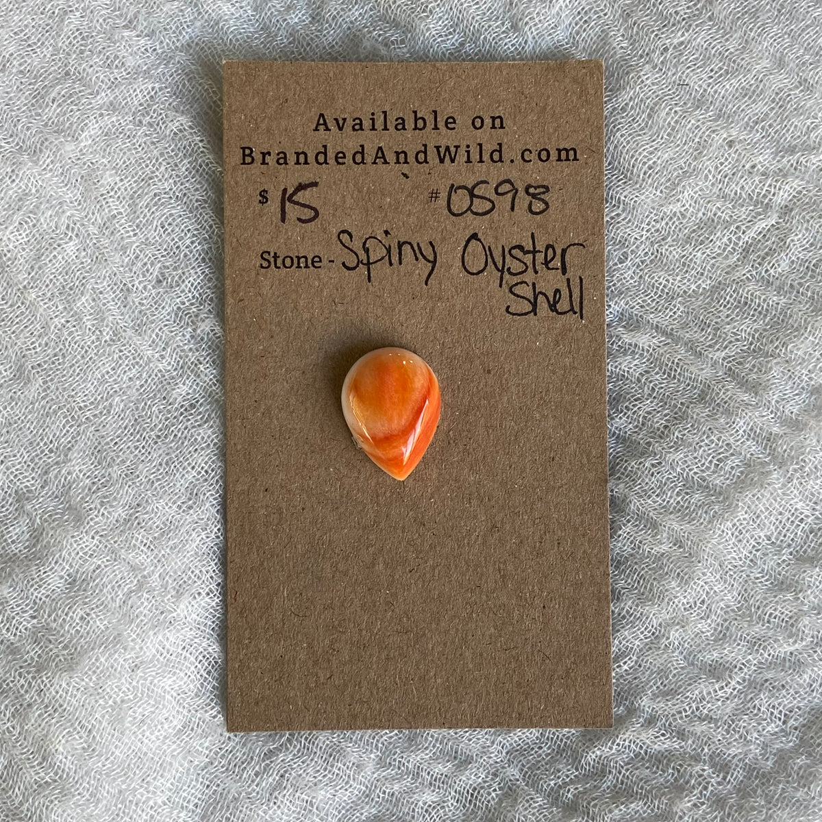 Oyster Shell Cabochon - OS98