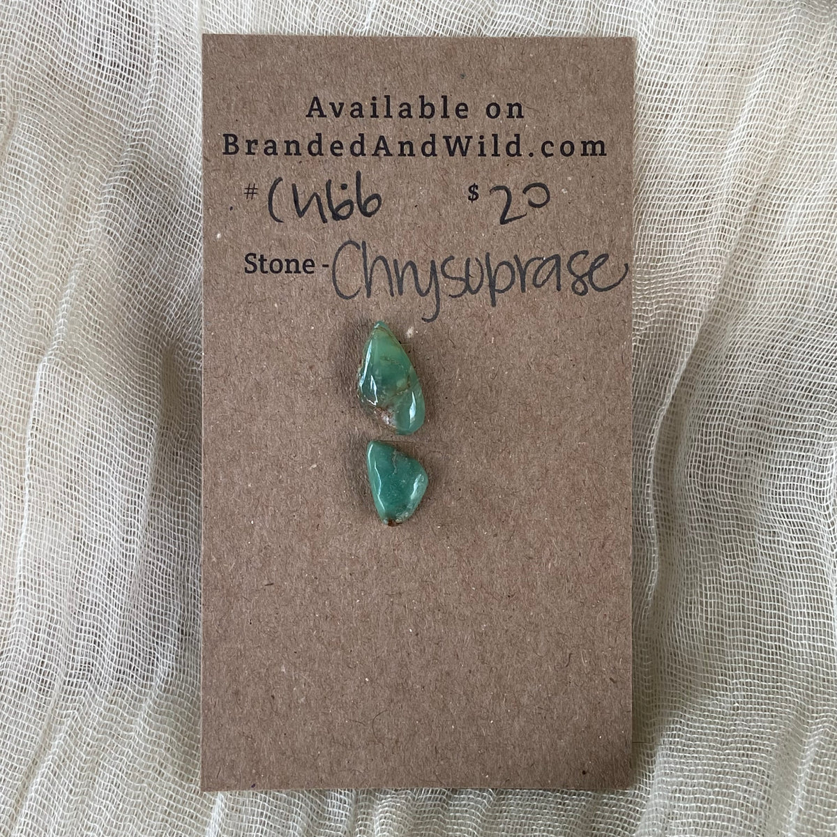 Chrysoprase Cabochon - Ch66 0C33F2AE-846E-4F13-B4C0-4131797B35AE Brandedandwild.com